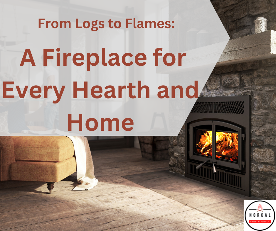 From Logs to Flames: A Fireplace for Every Hearth and Home