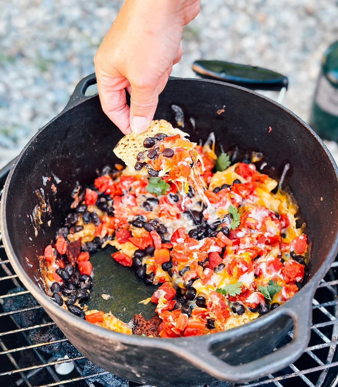 Bonfire, Stove and Fire Pit: Forget Campfire Fiasco, Feast on Campfire Nachos