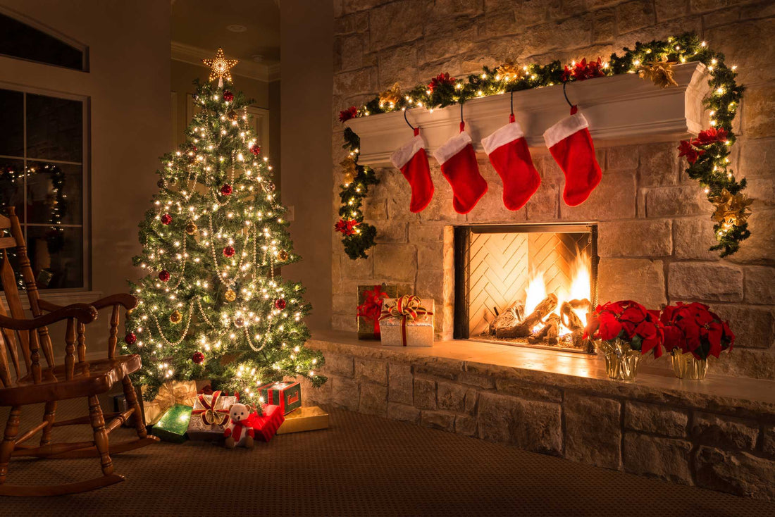 Christmas Fireplace: Tips and Ideas for Decorations