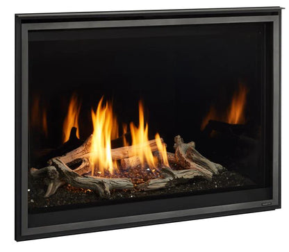 Majestic 42 Meridian Modern Gas Fireplace with IntelliFire Touch Ignition - MER42MN