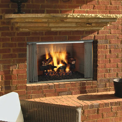 Majestic Villawood Outdoor Wood Burning Fireplace - ODVILLA