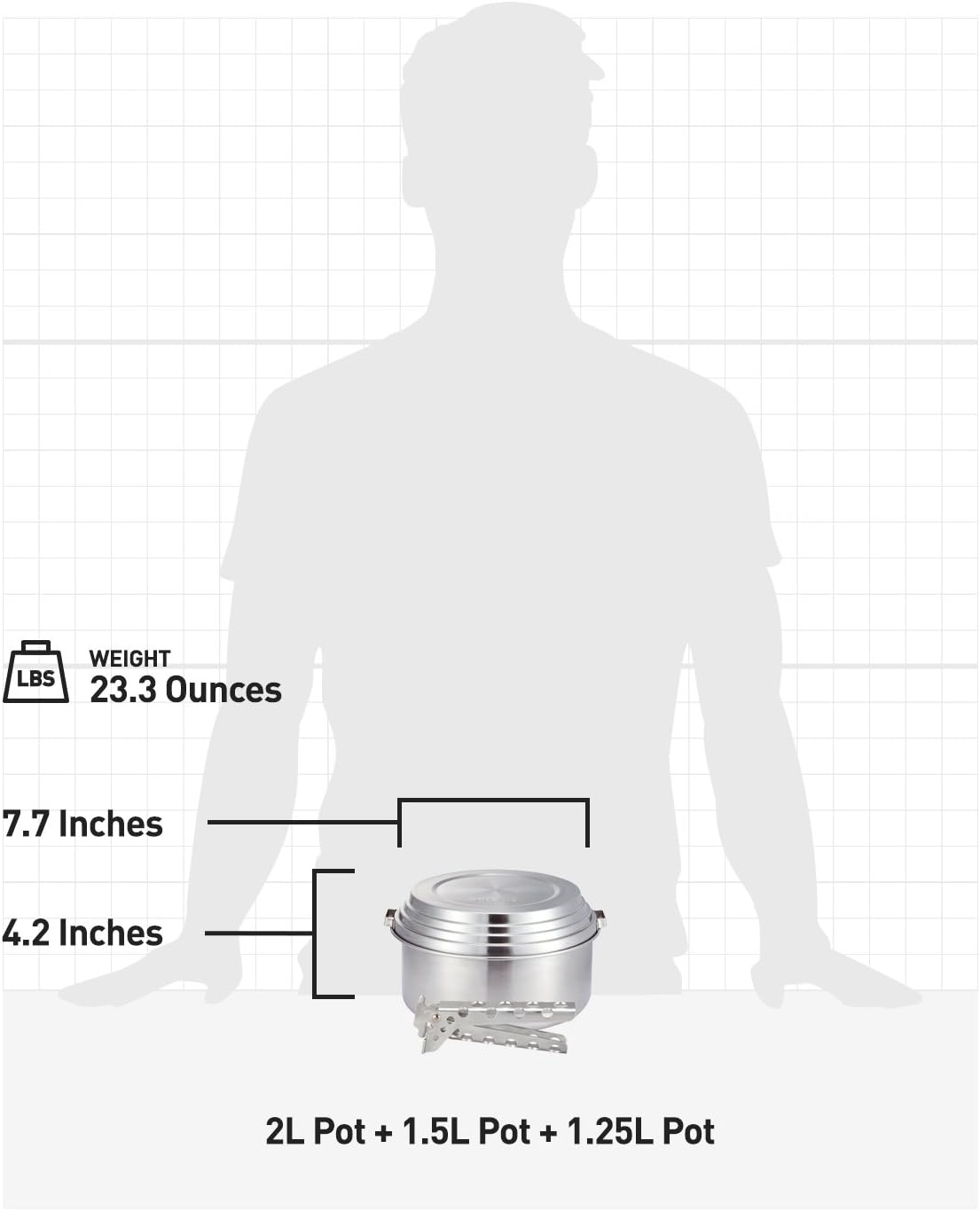 Solo Stove 3 Pot Set SS3PS