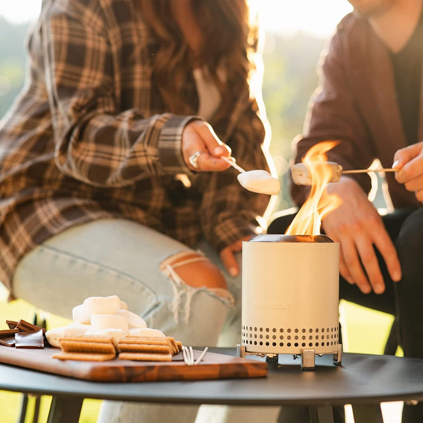 Solo Stove Mesa Firepit White SSMESA-FG-BONE