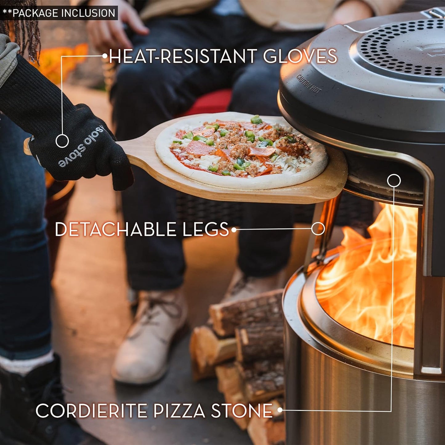 Solo Stove Bonfire Pi Fire Pizza Oven PIFIRE-BON