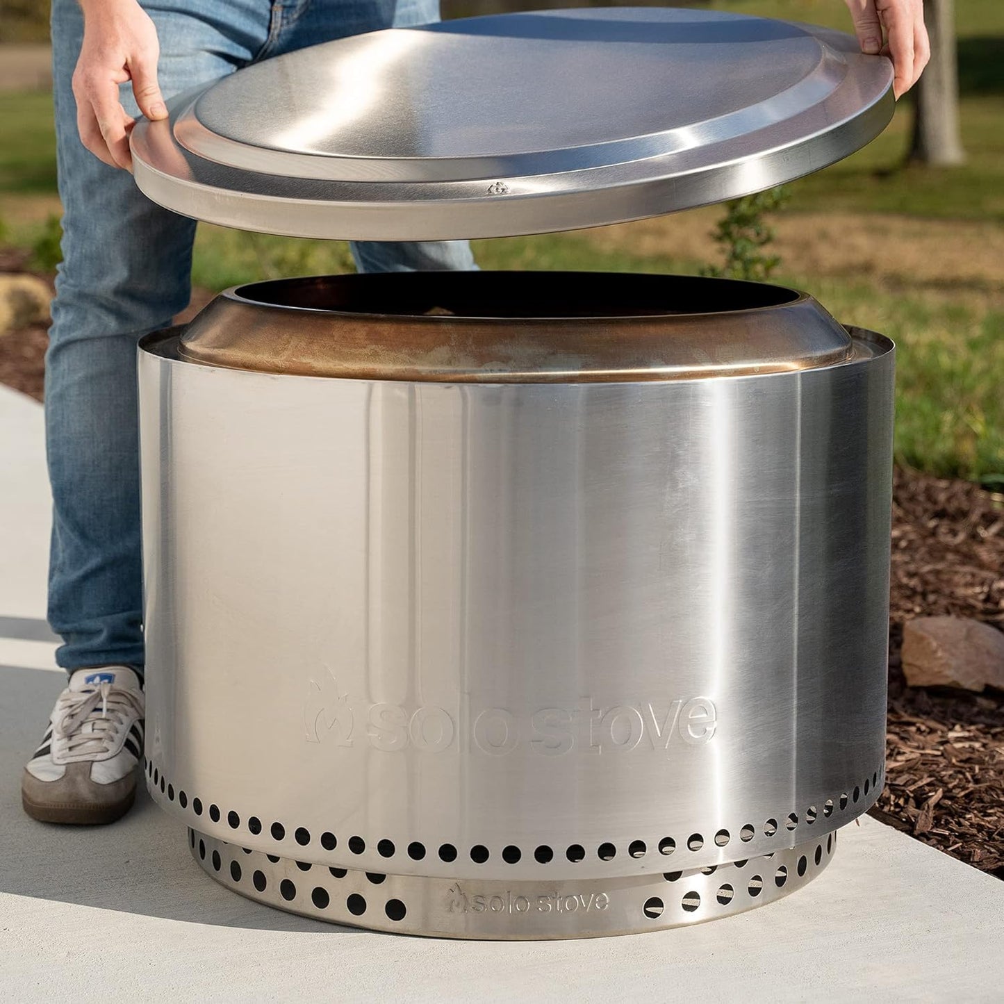 Solo Stove Stainless Steel Yukon Lid - SSYUK27-LID