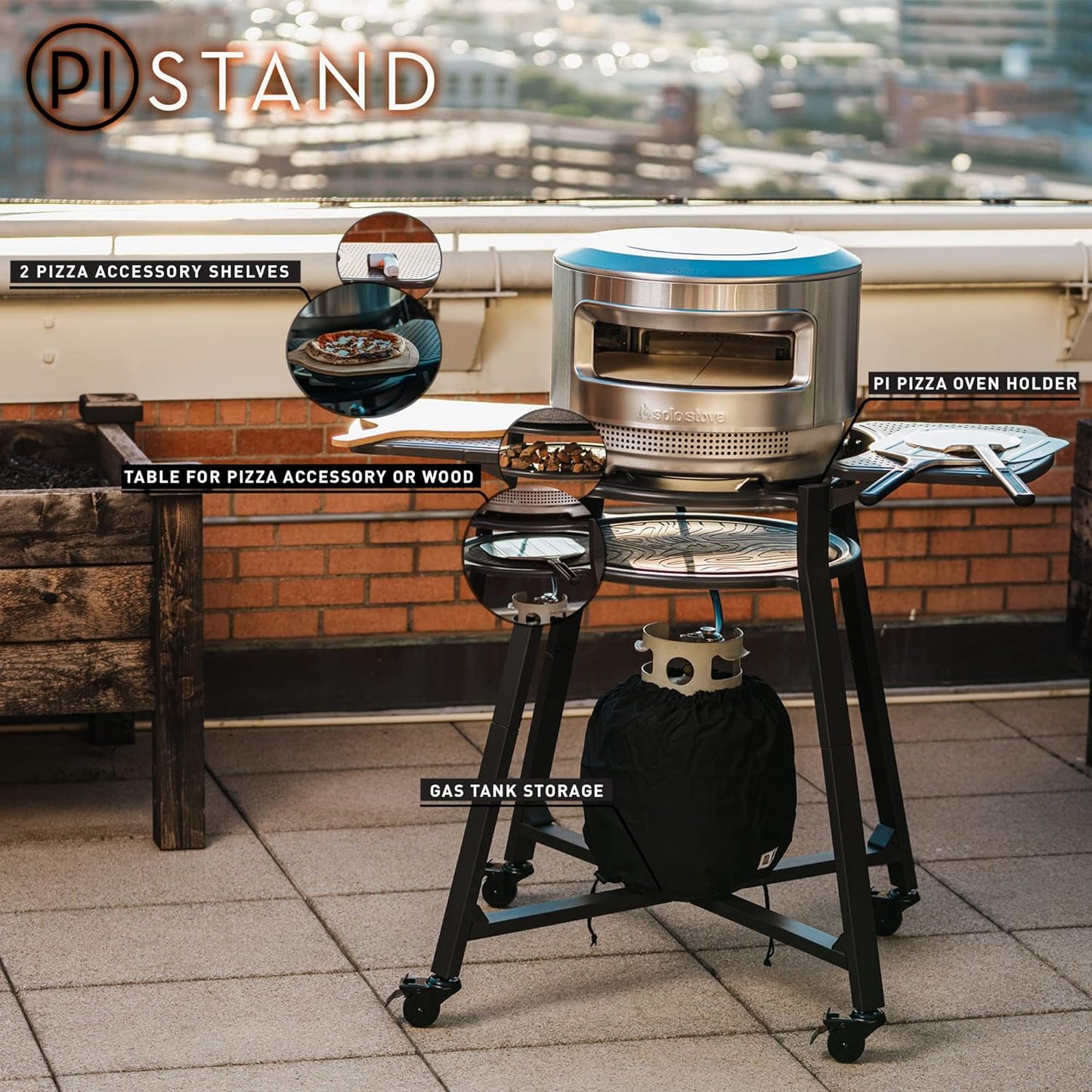 Solo Stove Pizza Oven Stand PIZZA-OVEN-STAND-12