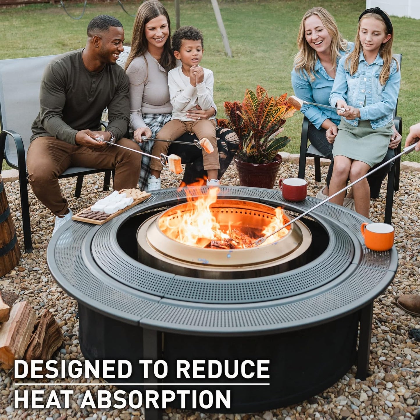 Solo Stove Large Fire Pit Surround Shelter FPSURROUND-LG