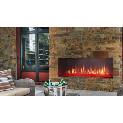 Majestic Lanai 48 Inch Outdoor Linear Gas Fireplace - ODLANAIG-48