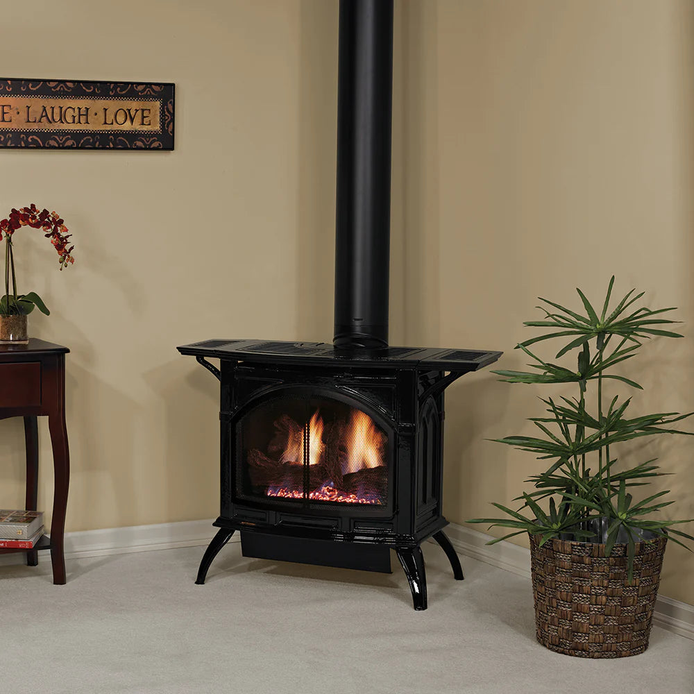 Empire Cast Iron Medium Direct Vent Gas Stove - DVP30CC