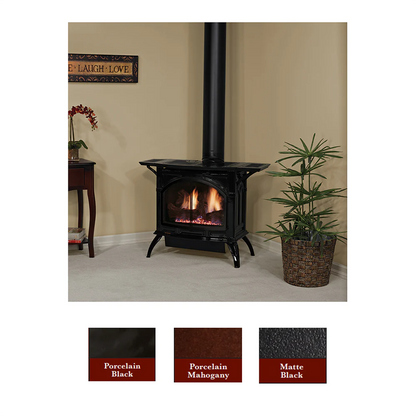 Empire Cast Iron Medium Direct Vent Gas Stove - DVP30CC