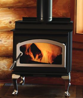 Iron Strike Performer S210 Wood Stove, Arch Door - S210AGL