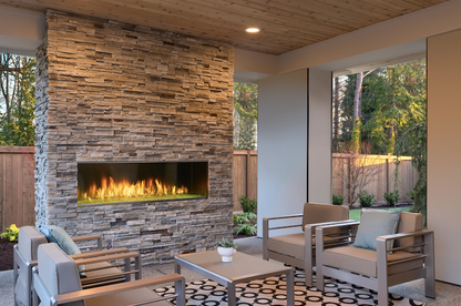 Majestic Lanai 48 Inch Outdoor Linear Gas Fireplace - ODLANAIG-48