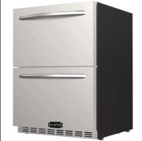 Wildfire Outdoor Living 24" Dual Door Fridge WERDD-24