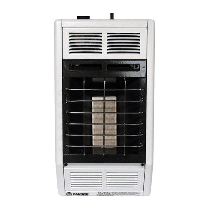 Empire Vent-Free Heater, VF Infrared, Manual 3-Heat Settings, 18,000 Btu - White