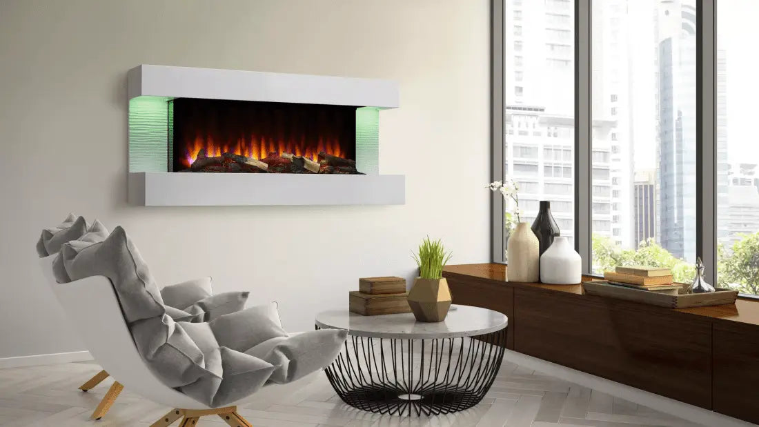 SimpliFire Format 36" Electric Wall Mount Fireplace SF-FORMAT36