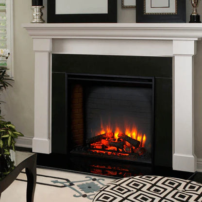 SimpliFire Built-In 30 inch Electric Fireplace SF-BI30-EB