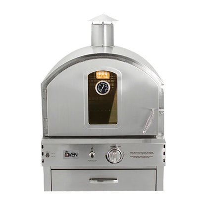 Summerset Pizza Oven / Built-In or Countertop / Stainless Steel, Bake, Roast / SS-OVBI-NG, SS-OVBI-LP