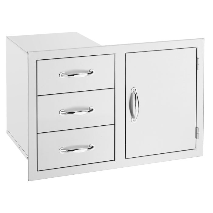 Summerset 33" 3-Drawer & Access Door Combo-SSDC3-33