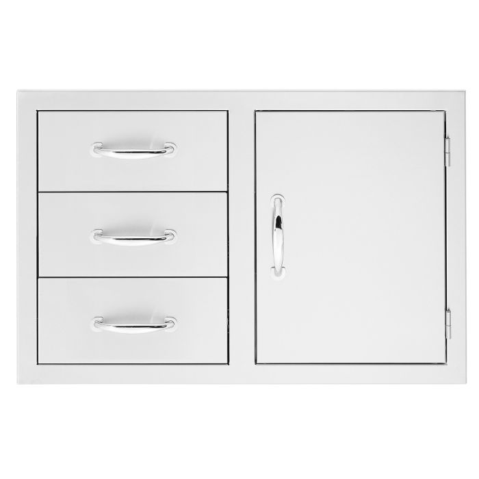 Summerset 33" 3-Drawer & Access Door Combo-SSDC3-33