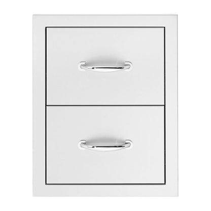 Summerset 17" Double Drawer-SSDR2-17