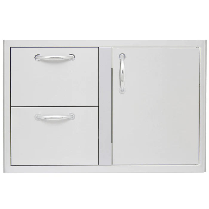 NorCal 260 Series 32-Inch Access Door & Double Drawer Combo (Reversible)