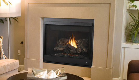 Superior 40 Inch Direct Vent Traditional Gas Fireplace - DRT4040