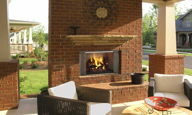 Majestic Villawood Outdoor Wood Burning Fireplace - ODVILLA