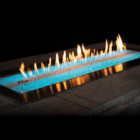 Empire Carol Rose 48 Inch Outdoor Linear Burner with Multicolor LED Lighting - OL48TP18