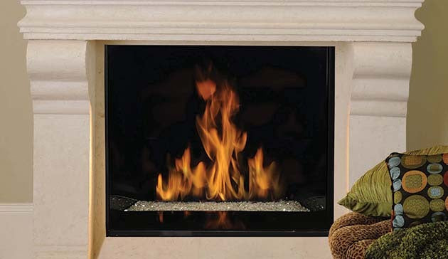 Superior 45 Inch Direct Vent Contemporary Gas Fireplace - DRC6345