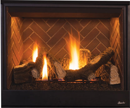 Superior 40 Inch Direct Vent Traditional Gas Fireplace - DRT3540