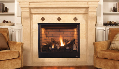 Superior 35 Inch Direct Vent Traditional Gas Fireplace - DRT3535