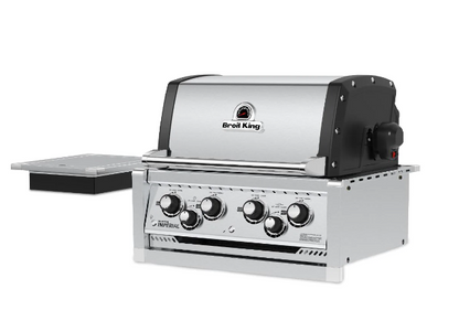 Broil King Imperial 490 4-Burner Built-In Grill With Rotisserie & Side Burner