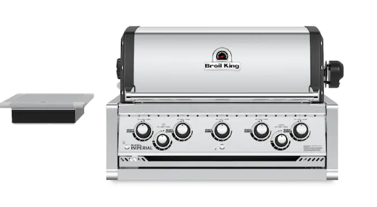 Broil King Imperial 590 5-Burner Built-In Grill With Rotisserie & Side Burner