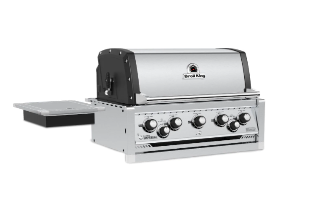 Broil King Imperial 590 5-Burner Built-In Grill With Rotisserie & Side Burner