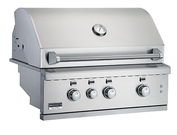 Broilmaster Stainless Gas Grills - Built-In