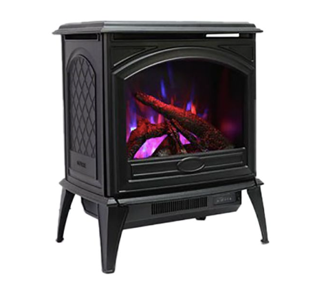 Sierra Flame Lynwood Freestanding Electric Stove with Cast Iron Frame