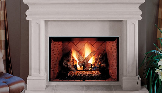 Superior 42 Inch B-Vent Radiant Gas Fireplace - BRT4542