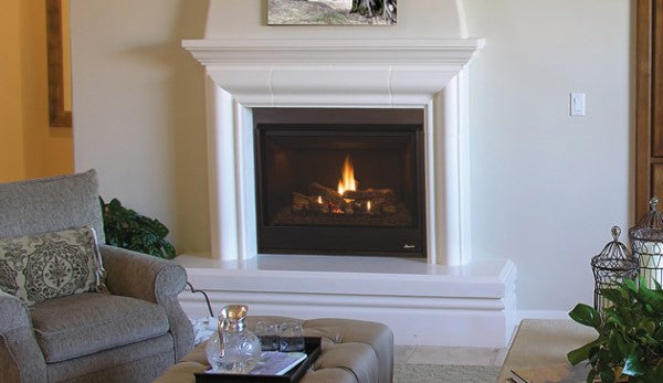 Superior 40 Inch Direct Vent Traditional Gas Fireplace - DRT3040