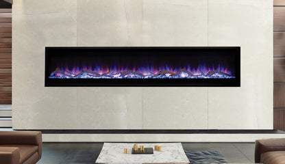 Superior 84 Inch Electric Fireplaces, Radiant - ERL3084