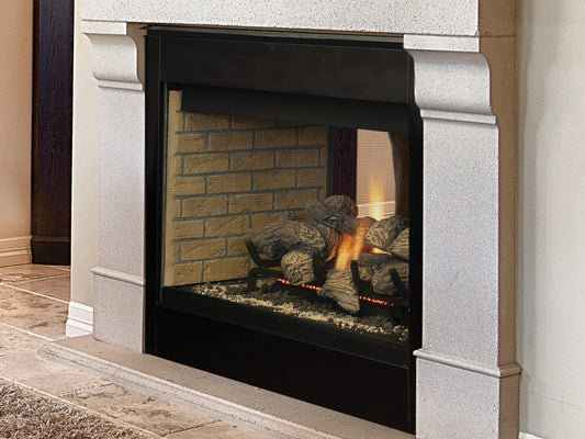 Superior 40 Inch B-Vent See-Thru Radiant Gas Fireplace - BRT40ST