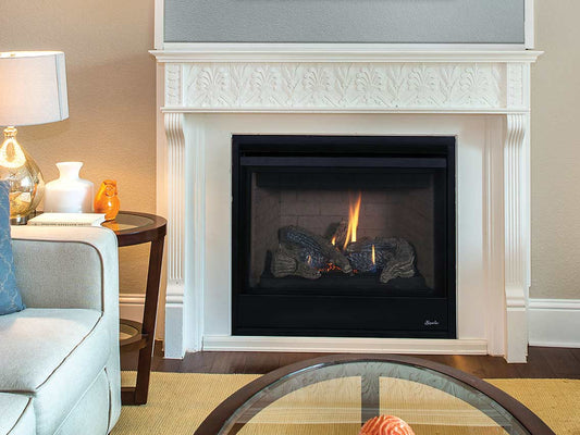 Superior 40 Inch Direct Vent Traditional Gas Fireplace - DRT2040