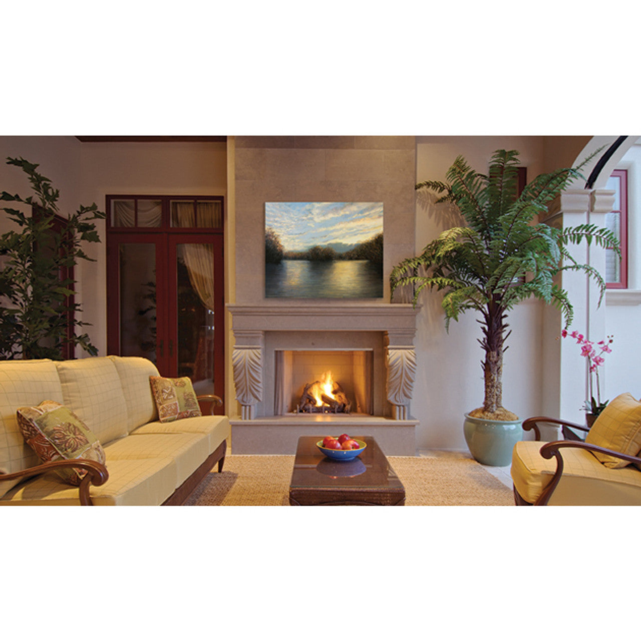 Superior 42 Inch Vent Free Outdoor Gas Fireplace - VRE4342