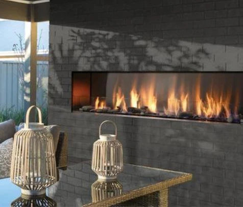 Superior 72 Inch Linear Vent Free Outdoor Gas Fireplace - VRE4672