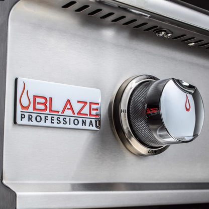 Blaze Professional LUX 34-Inch 3-Burner Built-In Grill With Rear Infrared Burner - BLZ-3PRO