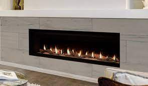 Superior  60 Inch Linear Contemporary Direct Vent Natural Gas Fireplace - DRL6060