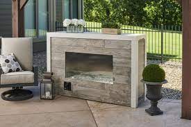 The Outdoor GreatRoom Company 60 Inch Linear Ready-to-Finish Fireplace - RLFP-60DNG