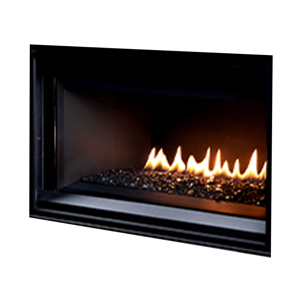 Superior 55 Inch Contemporary Linear Direct Vent Gas Fireplace - DRL2055