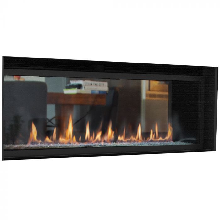 Superior 84 Inch Linear Contemporary Direct Vent Natural Gas Fireplace - DRL6084