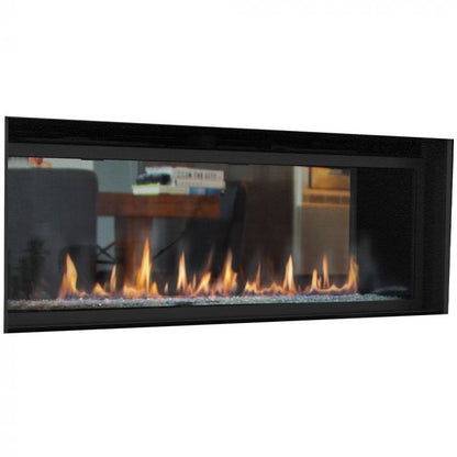 Superior 84 Inch Linear Contemporary Direct Vent Natural Gas Fireplace - DRL6084