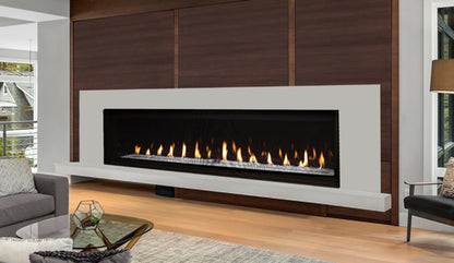 Superior 72 Inch Linear Contemporary Direct Vent Natural Gas Fireplace - DRL6072